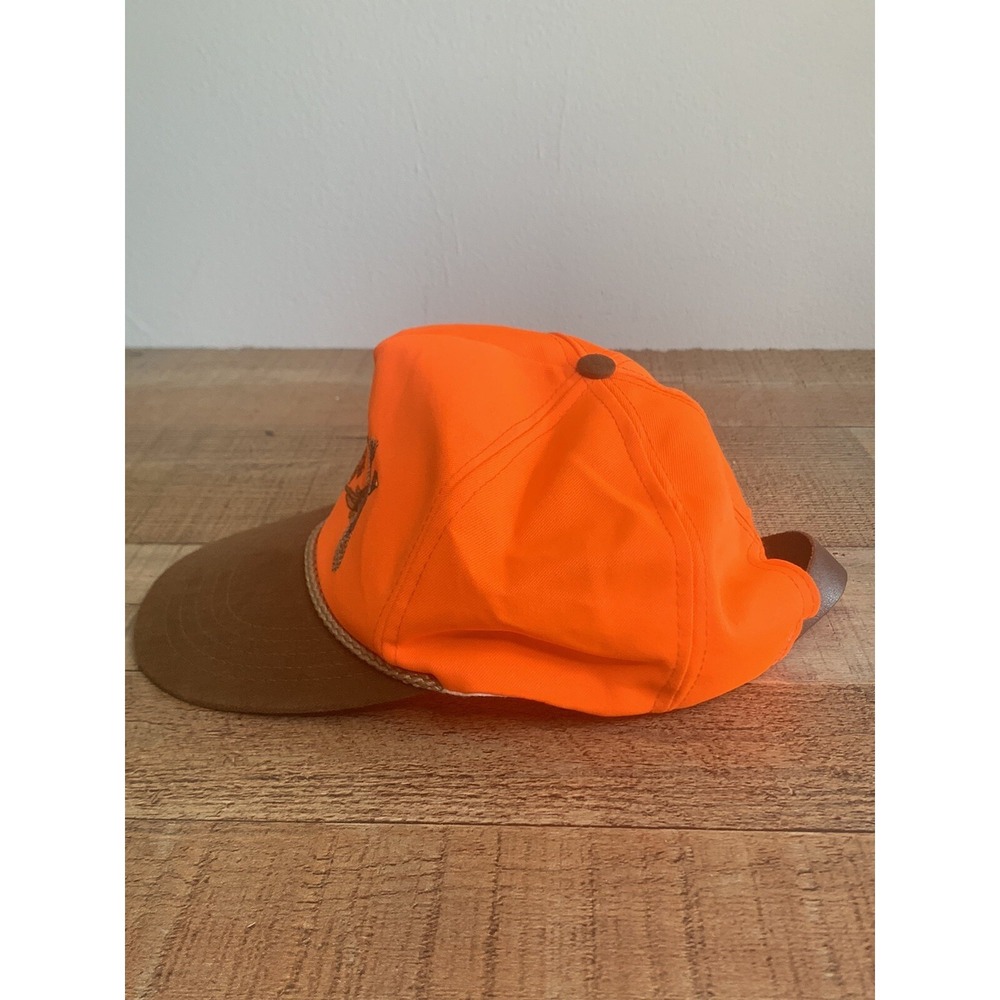 Vintage Dakota Hills Private Shooting‎ Preserve Orange Hunting Hat Cap USA - Picture 2 of 5